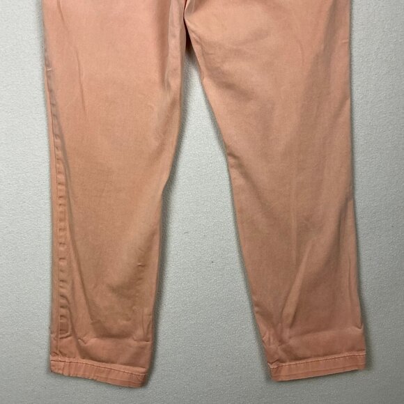 Pilcro&The Letterpress Anthropologie Hyphen Jean Pant Women 28 Peach Mauve Denim - Picture 9 of 16